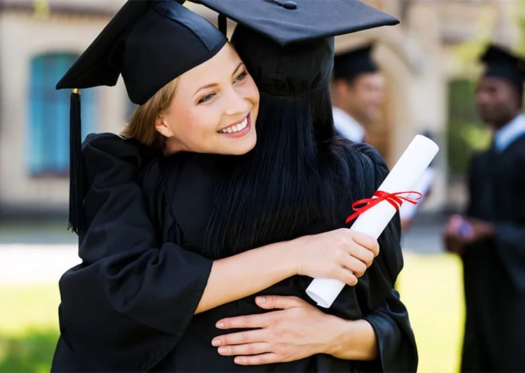 Adult Matte Black Graduation Toga And Honor Cords - Buy Adult ...