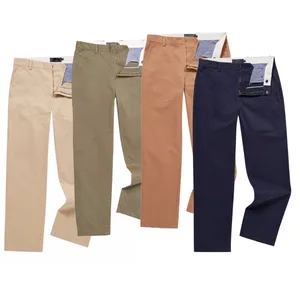 wholesale Chinos & Twill casual trousers pants relaxed fitted men chino pants