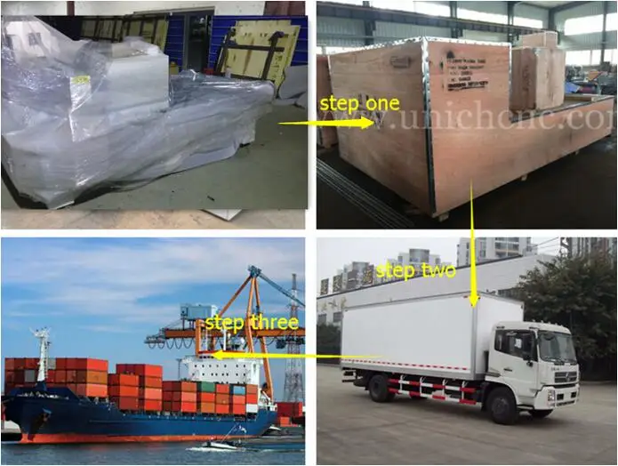 high precision table move cnc router machine