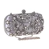 2019 new arrival fashion silver crystal clutch bag handbags for women