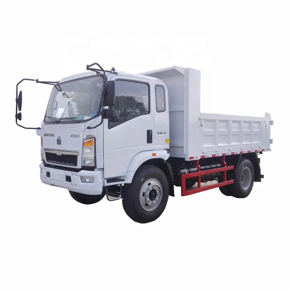 Cheap Price Sinotruck Homan 4x2 Small Mini 4 Tons Tipper Truck 8 Tons ...