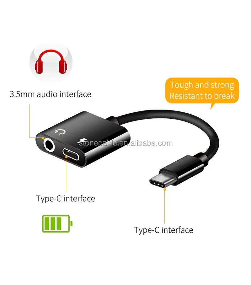 2 In 1 Usb C Usbc Headphone Charger Power Pd Usb C Port Adapter Buy