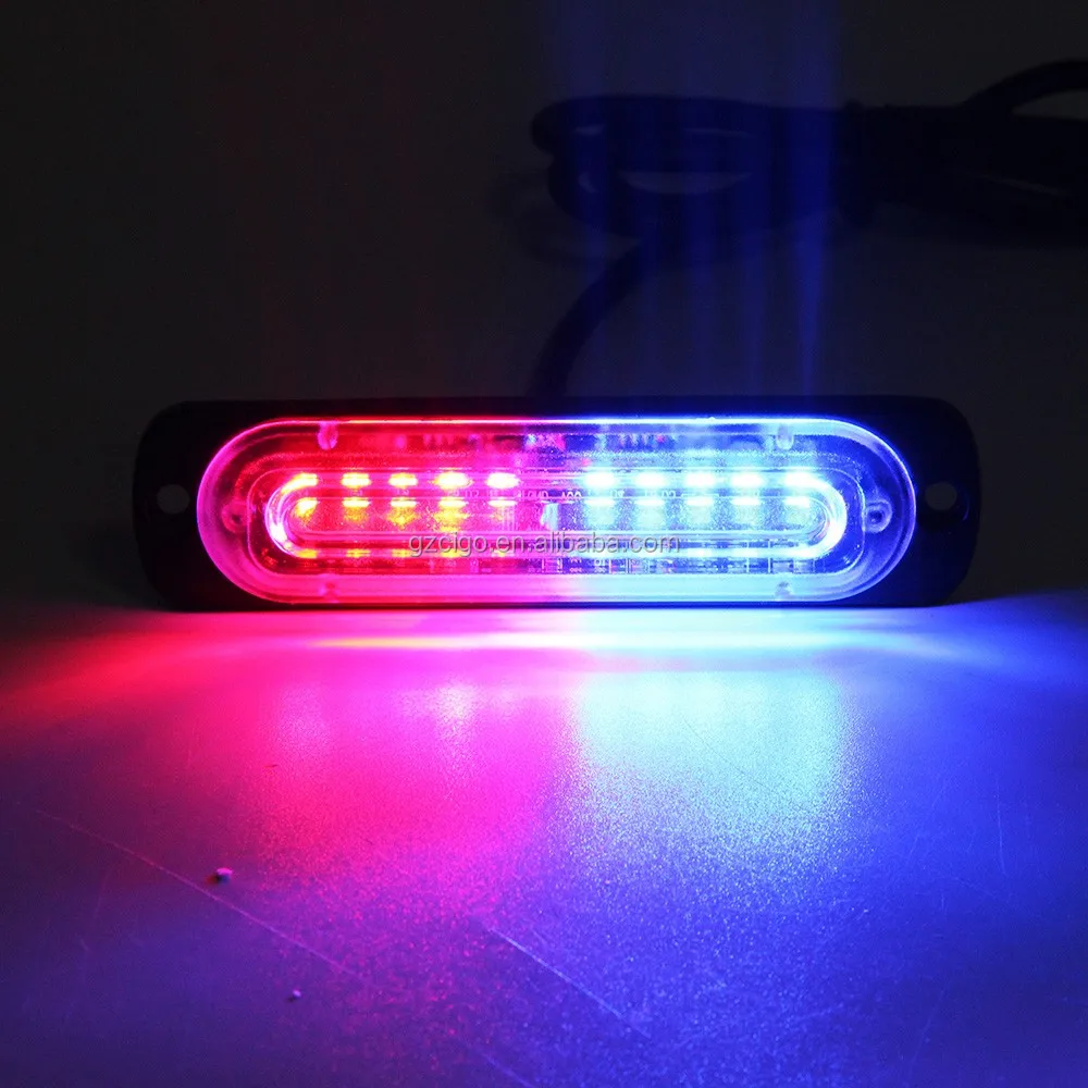 Led10t Led Warning Light 1224v Green Led Warning Strobe Light 10 Pcs