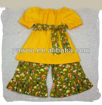 Summer Yellow Kids Cotton Designer Toddler Wholesale Children The