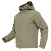 Custom Military Tactical Softshell Jacket,Army Combat Jacket Coat With Removable Hooded,Hunting Fishing Jacket