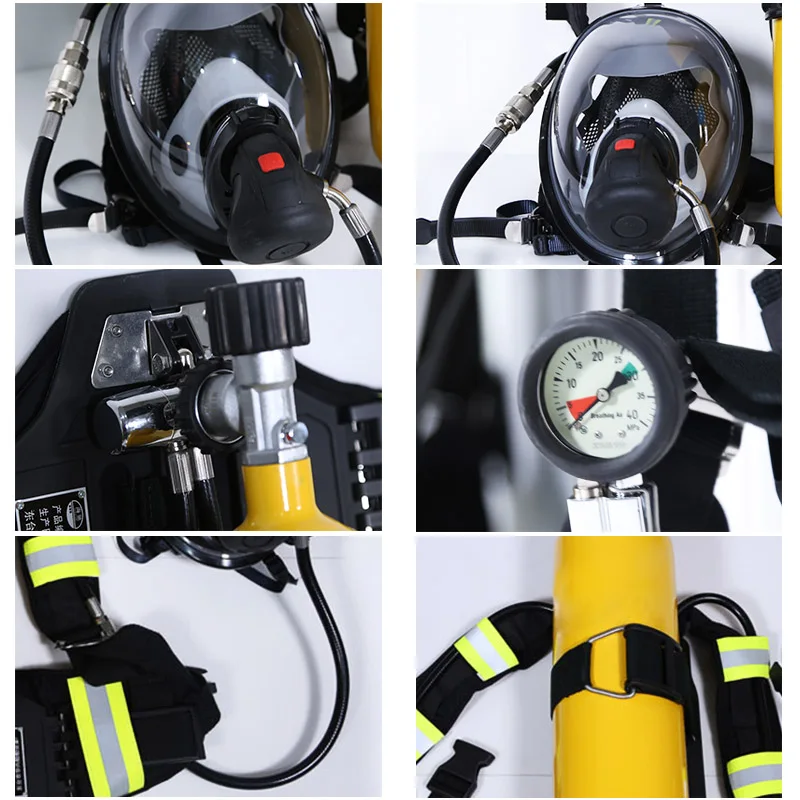 Safety Self Contained Breathing Apparatus Scba Approved ...