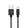 OEM Logo Color Tight Braided USB Cable Charger Cord For iPhone 8 X