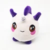 Colorful cartoon shape lovely mini animals shape slow rebound plush toy