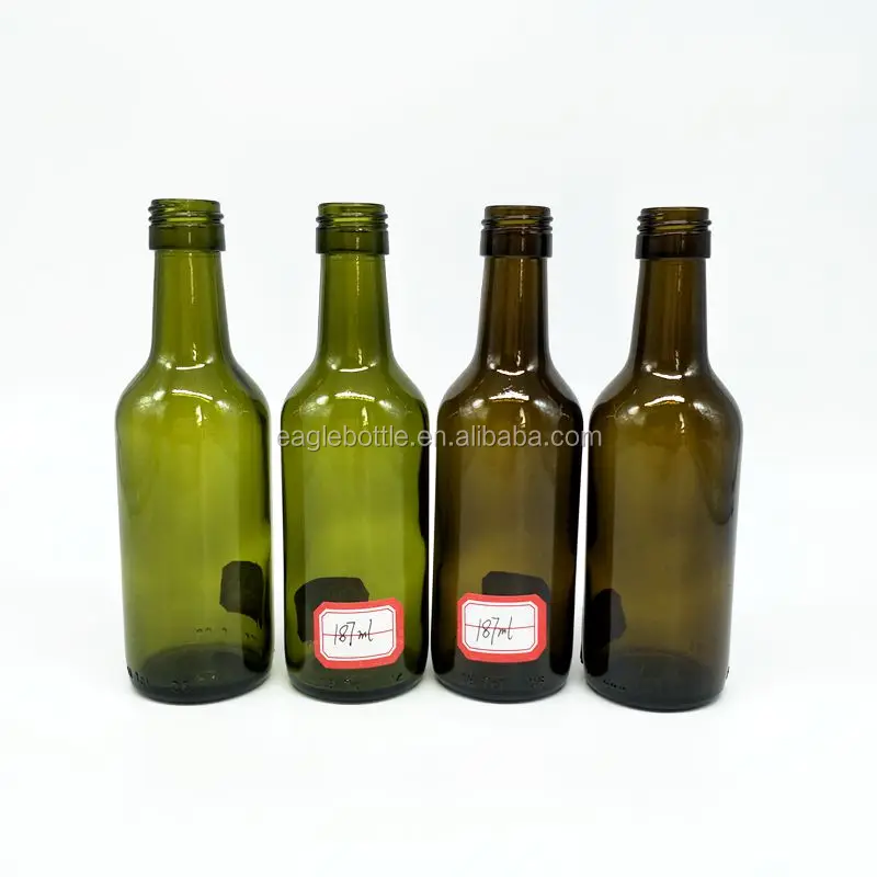 Cheap Empty 375ml 500ml 750ml Bulk Wine Bottles / Unique Wine Bottles