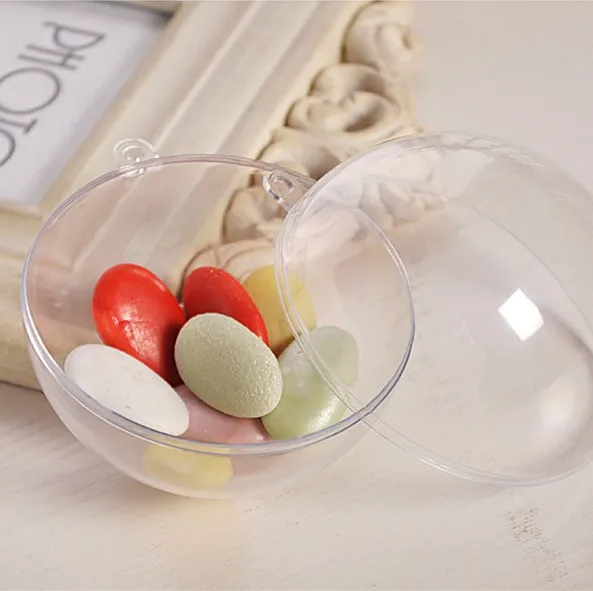 Large Clear Transparent Plastic Half Ball Ornaments Bulk 40mm200mm