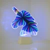 Futuristic Mini Unicorn LED Infinity Mirror with Table Stand for Bachelorette Party Supplies