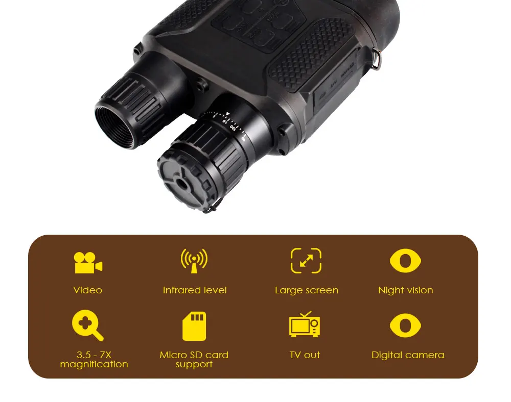 Ohhunt 7x31 Digital Night Visions Binoculars Hunting Nightvision Built Irでilluminator Photo Video Recorder 2 Inch Tft Display Buy ナイトビジョン Product On Alibaba Com