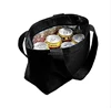 Insulated Type and Food Use Cooler Bag with Aluminum Foil Lining zipper on top