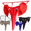 Hot Sale Fashion Men Lingerie G String Elephant Pants Briefs