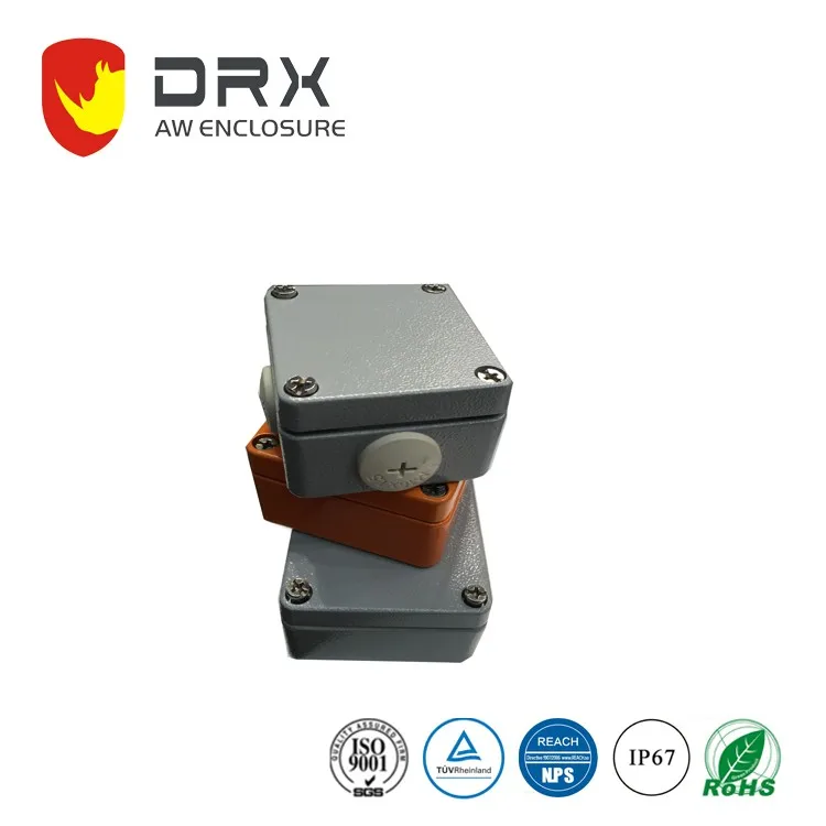 340*235*160 Mm Aluminum Junction Fuse Box Electric Project Case