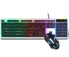 Factory sale Latest rainbow breathing backlit computer keyboard and mouse with cheapest price