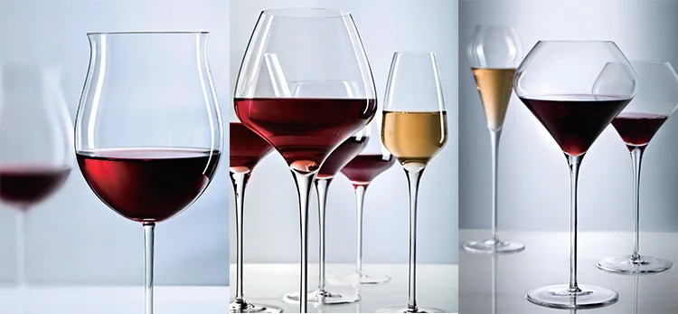china Wholesal bulk luxury red wine glass cup crystal glassware