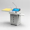 School Classroom Multimedia Lectern in Education Supply; Digital Podium with Controller and Document Scanner and 21.5" Screen