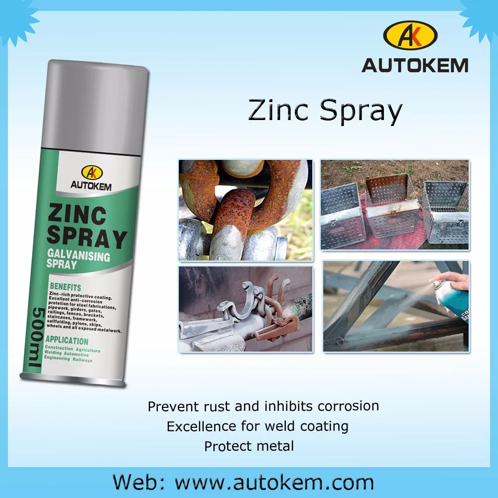 zinc coating spray cold galvanizing zinc spray