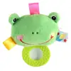Colorful Plush Infant Baby Frog Animal Handbell