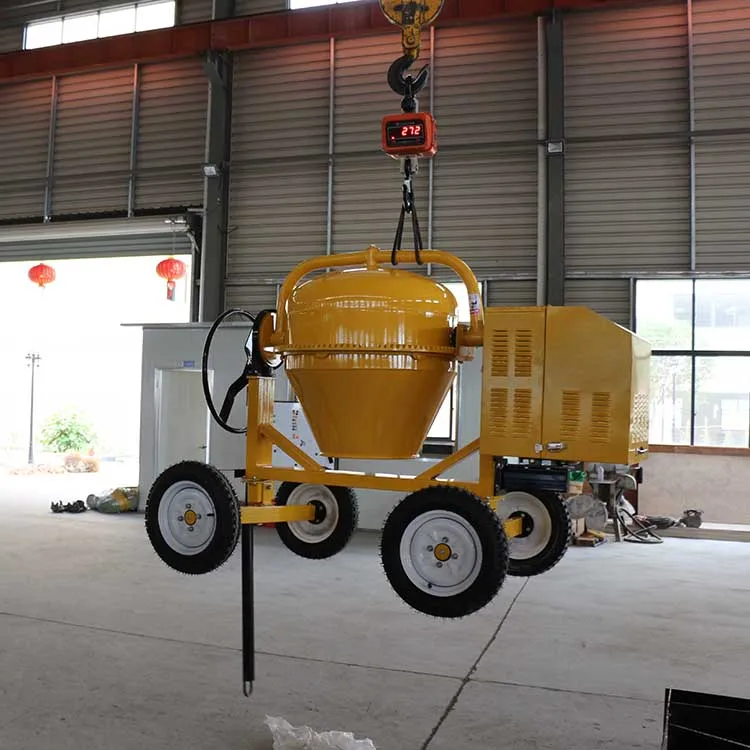 Diesel Portable Concrete Mixer 500 Litre/gasoline Driven Small Concrete