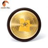Angola Honor for Excellent Service Intelligent Gold Eagle Star Emblem Sculpture Outstanding Dedication Medallion Plates Plaques