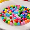 10mm Round Shape Colorful Abs Plastic Loose Pearl