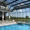 Steel structure swimming pool construction building materials cost