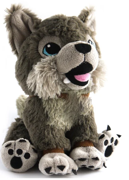 large wolf soft toy