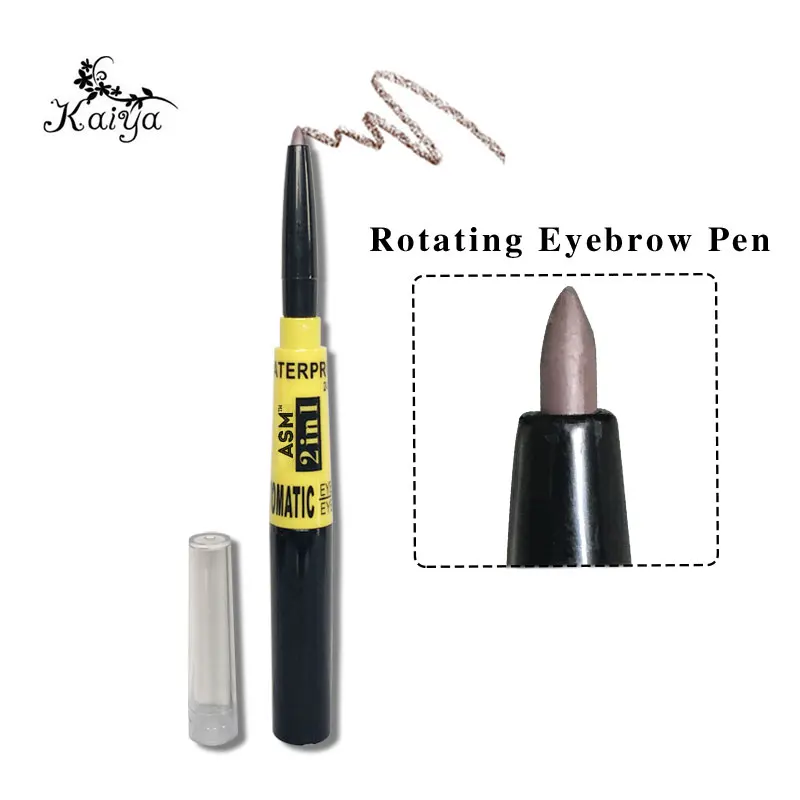 2 In 1 Doubleend Eyeliner And Rotating Gel Eyeliner Pen Cotton Nib