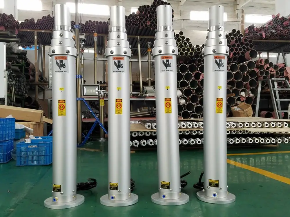 4m Easy Up Pneumatic Telescoping Mast Push Up Tv Antenna Mount Pole