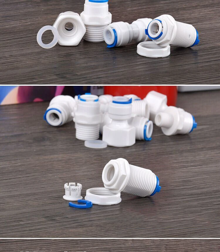 Water Purifier Plastic Tube Connector Water Filter L Tube Connector