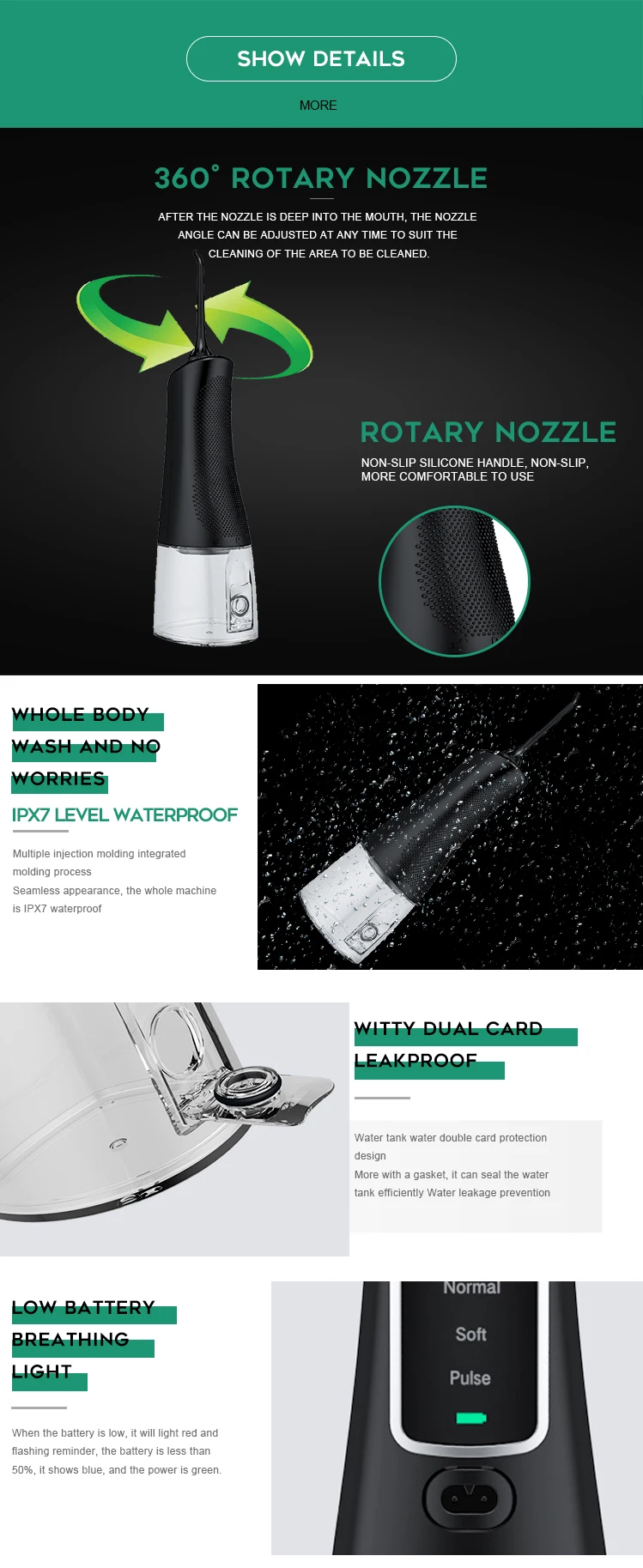 Best selling best water pick flosser for teeth dental jet flosser