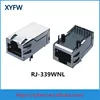 Free Sample 10/100 Base-t Female 100/1000mbps 2x4 Rj45 Connector