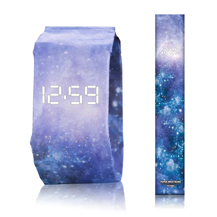 paper led watch