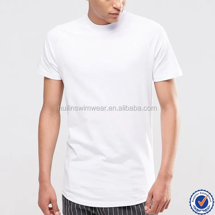 high neck t shirt mens