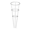 Hot dipped galvanized wire 54" iron tomato cage, wire planting support