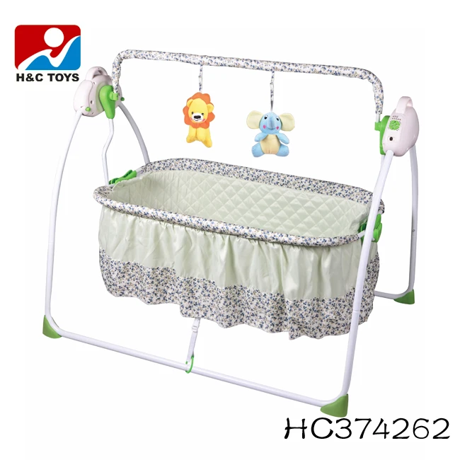 New Products New Born Baby Bed Baby Electric Swing Bed With Remote