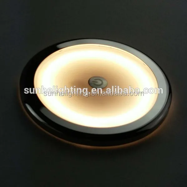 Touch Dimmable 12v Led Rv Dome Light Round Rv Caravan Led Interior