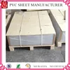 white rigid pvc sheet/glossy pvc white sheet/pvc white matt projection screen fabric