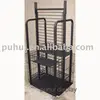 retail merchandise presentation floor stand shop pop custom metal umbrella display rack