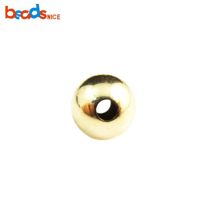 Real 14k Gold Filled Smooth210mm Bead Round Seamless Beads Buy 14k Gold Filled Beads,Gold