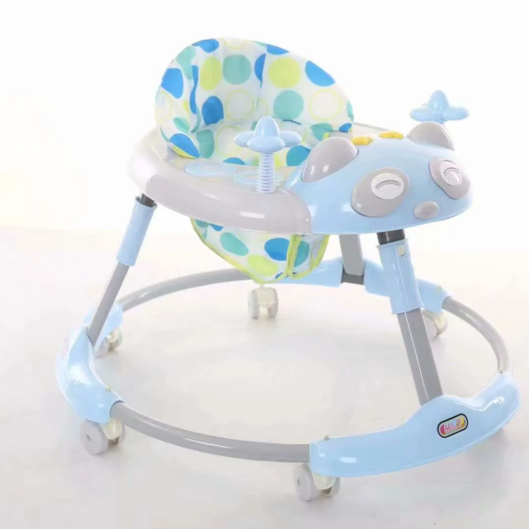 Wholesale Cheap Price 2 In 1 Baby Walker With 8 Swivel Wheels Old