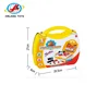 Kids plastic pretend play set toys Engineer Tool kit in box for boys