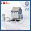 Transport packages revolving hexagonal drum test-packaging test