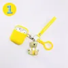 2019 New Type 3 in 1 Protective cover case for AirPods Cartoon keychain mobile phone holder waterproof dustproof earphone young