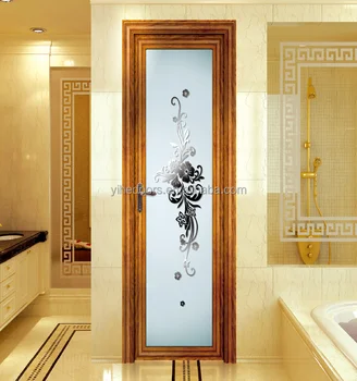 Modern Interior Frosted Glass Bathroom Door Aluminium Door For Interior Buy High Quality Aluminium Door For Interior Modern Interior Door Interior