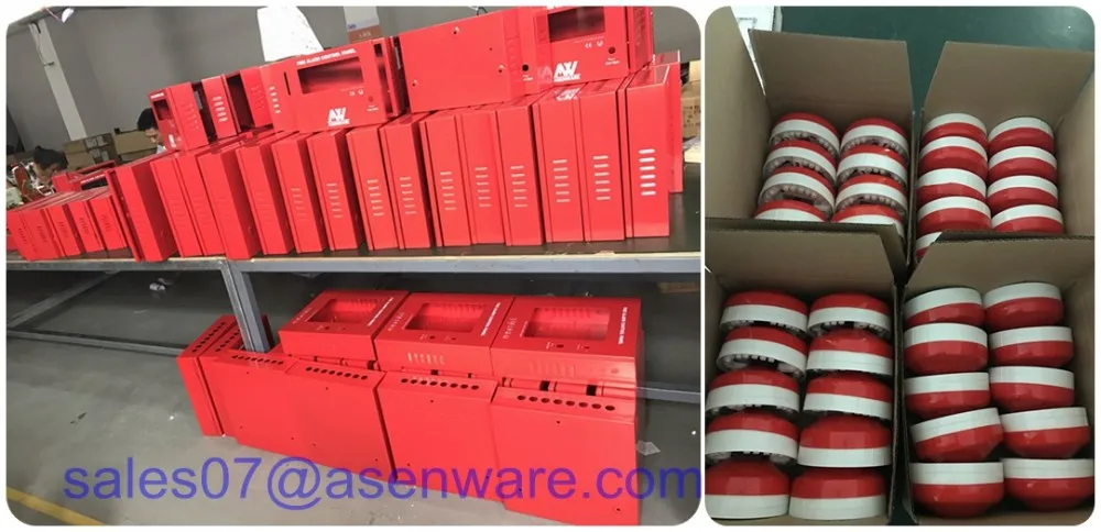10 Zone Conventional Fire Alarm Control Panel
