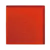 10x10 cm red glitter crystal clear glass mosaic tile for kitchen