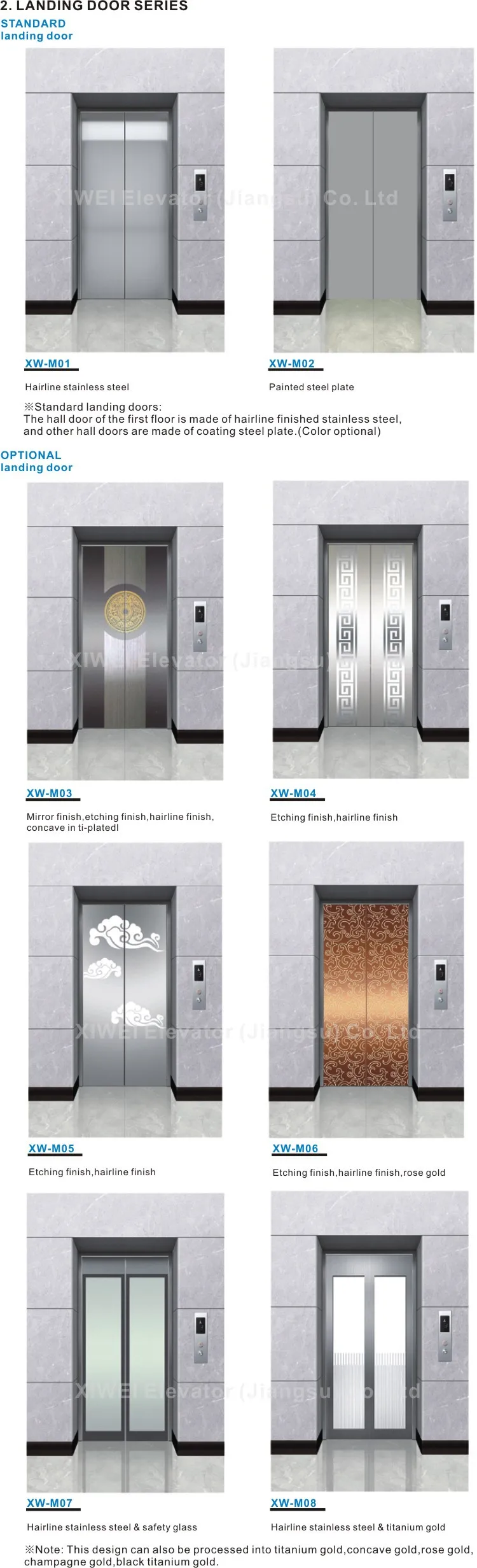 High Quality Luxury Panoramic Glass Outdoor Elevator